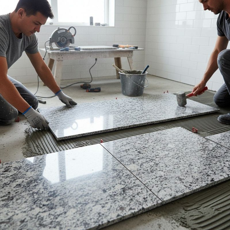 Granite Tiles Installation